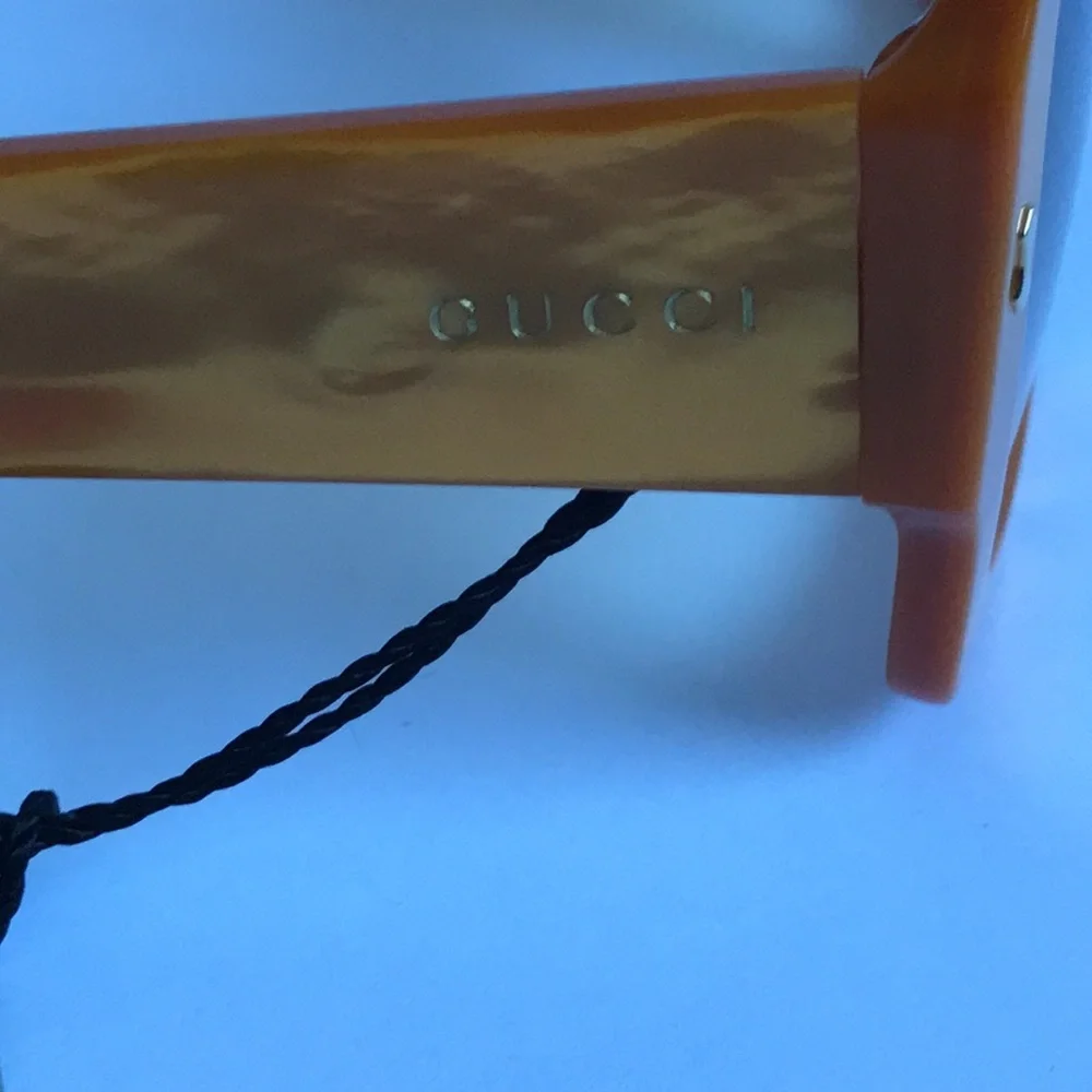 Gucci Women's Oversized Square Sunglasses - Amber - Picture 9 of 16